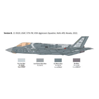 ITALERI ITA 2836 F-35 A Lightning 2 plastic model kit 1:48 scale