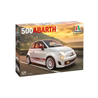 ITALERI ITA 3674 Abarth 500 2008 plastic model kit 1/24