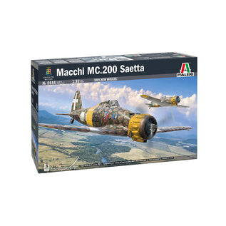 ITALERI ITA 2516 Macchi MC.200 Saetta 1:32 model kit