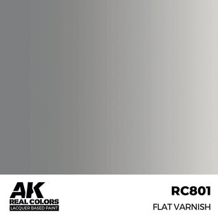 AK INTERACTIVE AKI RC801 AK Interactive Real Colors Flat Varnish 17 ml.