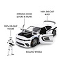 JADA TOYS JAD 36478 Jada 1/24 "Hollywood Rides" SW - 2015 Challenger STORMTROOPER