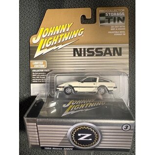 JOHNNY LIGHTNING JL 07801 1984 NISSAN 300ZX MINT WHITE VERSION B 1/64 DIE-CAST