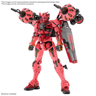 BANDAI BAN 5068569 Bandai HG 1/144 Red Gundam "Mobile Suit Gundam GQuuuuuuX"