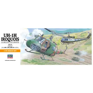 HASEGAWA HAS 00141 1/72 UH-1H Iroquois PLASTIC MODEL
