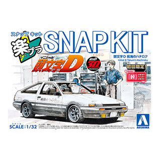 AOSHIMA AOS 20041 Aoshima 1/32 SNAP KIT #CM-1 Initial D Takumi's Hachiroku