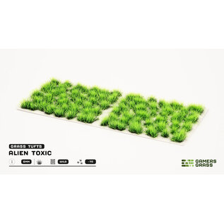 GAMERS GRASS GSG GGA-TX Gamers Grass Alien Alien Toxic 6mm Tuft - Wild