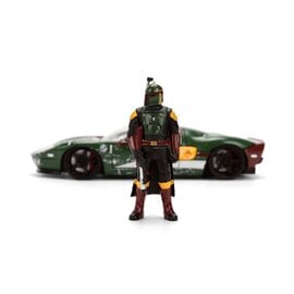 JADA TOYS JAD 36909 Jada 1/24 "Hollywood Rides" - 2005 Ford GT w/Boba Fett