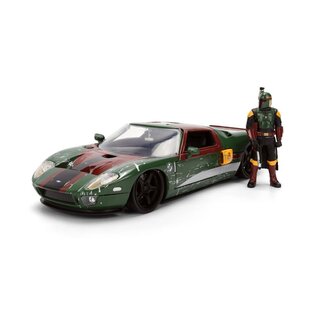 JADA TOYS JAD 36909 Jada 1/24 "Hollywood Rides" - 2005 Ford GT w/Boba Fett