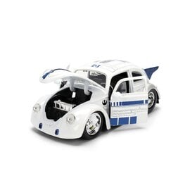 JADA TOYS JAD 36912 Jada 1/24 "Hollywood Rides" SW - 1959 Drag VW Beetle R2-D2