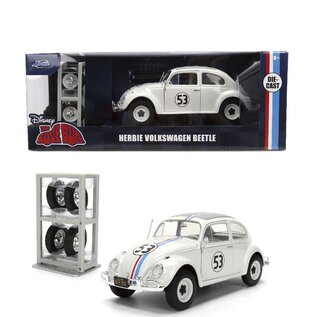 JADA TOYS JAD 37584 Jada 1/24 "Hollywood Rides" - VW Beetle Herbie The Love Bug