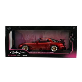 JADA TOYS JAD 36471 Jada 1/18 "Pink Slips" W7 - Mazda RX-7 FD