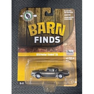 AUTOWORLD AW 07972 1976 PONTIAC FIREBIRD T/A BARN FINDS 1/64 DIE-CAST