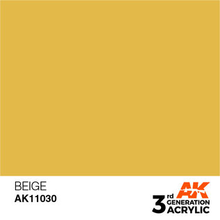 AK INTERACTIVE AK 11030 AK Interactive 3G Acrylic Beige 17ml