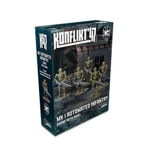 WRL 452200602 Warlord - Konflikt '47 - MK I Automated Infantry Squad With MMG