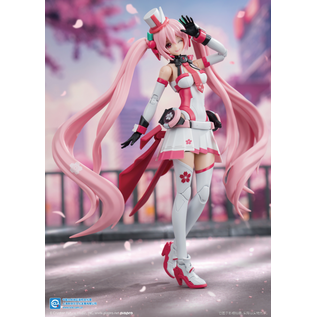 Eastern Model EST 83368001 Eastern Model SHENGGE SOSKILL X Hatsune Miku Sakura Express Plastic Model Kit
