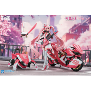 Eastern Model EST 83368001 Eastern Model SHENGGE SOSKILL X Hatsune Miku Sakura Express Plastic Model Kit