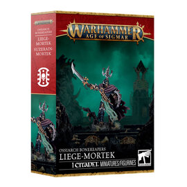 GAMES WORKSHOP WAR 99120207199 AOS OSSIARCH BONEREAPERS LIEGE-MORTEK
