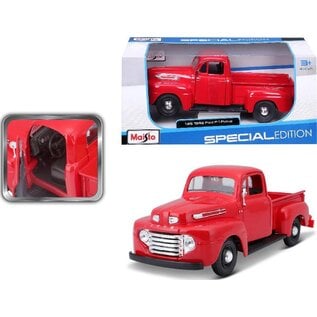 MAISTO MAI 31935-RED 1948 FORD F-1 PICKUP RED 1/25 DIE-CAST