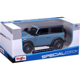 MAISTO MAI 31530-BL 2021 FORD BRONCO BADLANDS BLUE 1/24 DIE-CAST