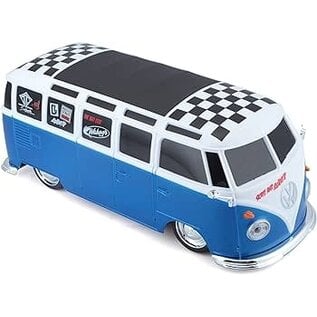 MAISTO MAI 81529 VOLKSWAGEN VAN "SAMBA" BLUE/WHITE 1/24 MAISTO TECH R/C