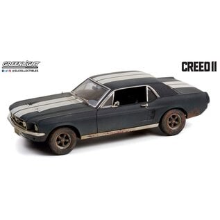 GREENLIGHT COLLECTIBLES GLC 13626 1967 FORD MUSTANG COUPE WEATHERED CREED II 1/18 DIE-CAST