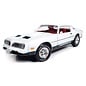 AUTOWORLD AW 1318 1977 PONTIAC FIREBIRD FORMULA GLOSS WHITE 1/18 DIE-CAST