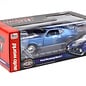 AUTOWORLD AW 1335 1971 FORD MUSTANG MACH 1 SILVER BLUE METALLIC 1/18 DIE-CAST