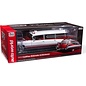 AUTOWORLD AW 302 1959 CADILLAC ELDORADO AMBULANCE RED AND WHITE 1/18 DIE-CAST