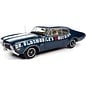 AUTOWORLD AW 1235 1969 OLDSMOBILE 442 W-30 DR.OLDSMOBILE BLUE 1/18 DIE-CAST