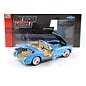 AUTOWORLD AW 1341 1954 CHEVY CORVETTE PENNANT BLUE 1/18 DIE-CAST