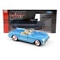 AUTOWORLD AW 1341 1954 CHEVY CORVETTE PENNANT BLUE 1/18 DIE-CAST