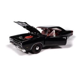 AUTOWORLD AW 1347 1969 DODGE CORONET SUPER BEE GLOSS BLACK 1/18 DIE-CAST