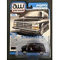 AUTOWORLD AW 07662B 1989 DODGE CARAVAN TURBO BLACK 1/64 DIE-CAST