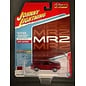 JOHNNY LIGHTNING JL 06813A 1991 TOYOTA MR2 TURBO CRIMSON RED 1/64 DIE-CAST