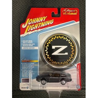 JOHNNY LIGHTNING JL 06812A 1984 NISSAN 300ZX TURBO PURPLE GRAY METALLIC 1/64 DIE-CAST