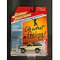 JOHNNY LIGHTNING JL 06810A 1985 TOYOTA SR5 PICKUP IVORY WITH STRIPES 1/64 DIE-CAST
