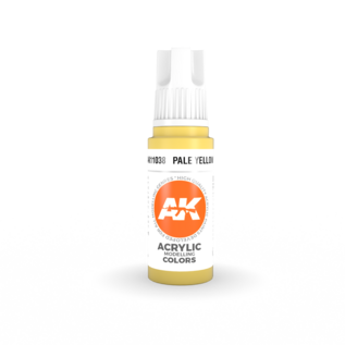 AK INTERACTIVE AK 11038 AK Interactive 3G Acrylic Pale Yellow 17ml