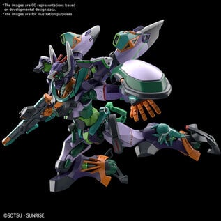 BANDAI BAN 5068682 Bandai HG 1/144 gMS-K GFreD "Mobile Suit Gundam GQuuuuuuX"