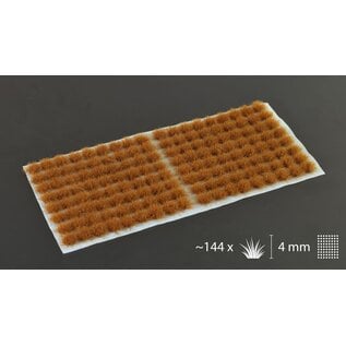 GAMERS GRASS GSG GG4-Bs Gamers Grass Brown 4mm Tuft - Small