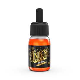 AK INTERACTIVE AK 16043 AK Interactive The INKS Fluor Orange 30ml