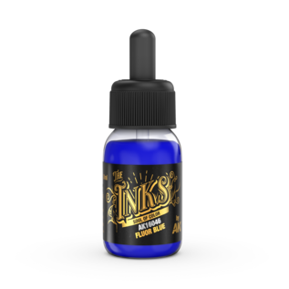 AK INTERACTIVE AK 16046 AK Interactive The INKS Fluor Blue 30ml