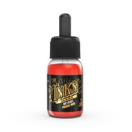 AK INTERACTIVE AK 16051 AK Interactive The INKS Forge Red 30ml