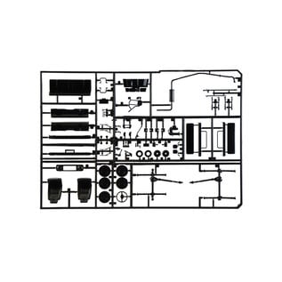 ITALERI ITA 3681 TOYOTA LAND CRUISER SAFARI 1/24 PLASTIC MODEL