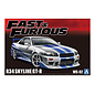 AOSHIMA AOS 06795 FAST & FURIOUS R34 SKYLINE GT-R 1/24 PLASTIC MODEL