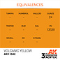 AK INTERACTIVE AK 11042 AK Interactive 3G Acrylic Volcanic Yellow 17ml
