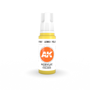 AK INTERACTIVE AK 11047 AK Interactive 3G Acrylic Lemon Yellow 17ml