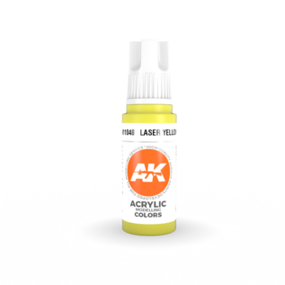 AK INTERACTIVE AK 11048 AK Interactive 3G Acrylic Laser Yellow 17ml