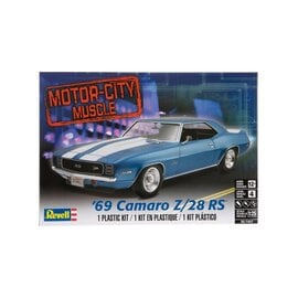 REVELL GERMANY REV 857457 1/25 '69 Camaro Z28 RS PLASTIC MODEL