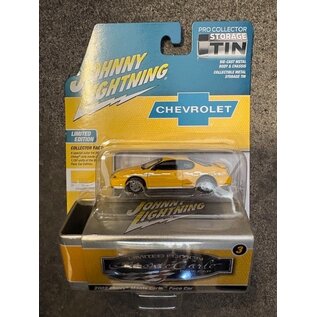 JOHNNY LIGHTNING JL 07804 2002 CHEVY MONTE CARLO PACE CAR COMPETITION YELLOW 1/64 DIE-CAST