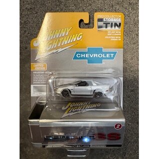 JOHNNY LIGHTNING JL 07806 2002 CHEVY CAMARO SS 35TH ANNIVERSARY SEBRING SILVER 1/64 DIE-CAST